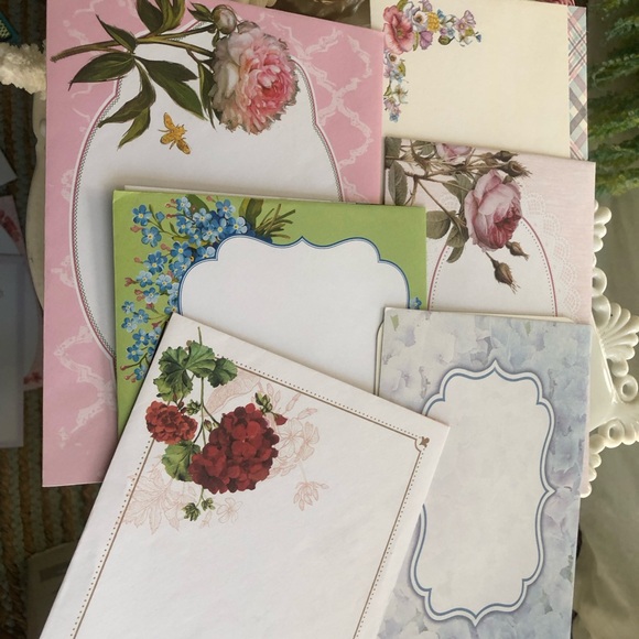 New! Birthday + Sympathy Cards Pretty Graphic Envelopes Lot - Picture 5 of 11